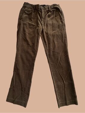 Pendleton Men’s Corduroy Straight Leg Pants Brown 100% Cotton 36x34